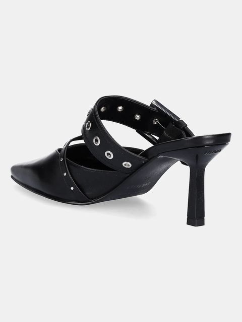 HUGO klapki skórzane Katniss