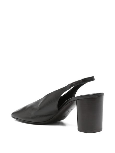 LEMAIRE Glove slingback pumps - Black