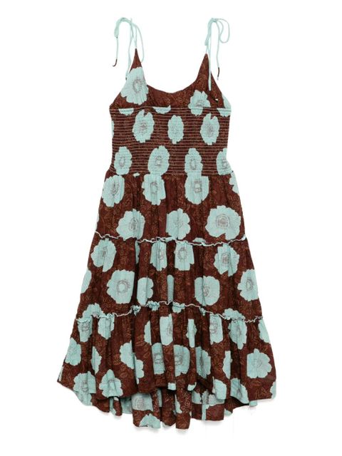 Free People Adriel midi dress - Brown - zdjęcie produktu nr 1