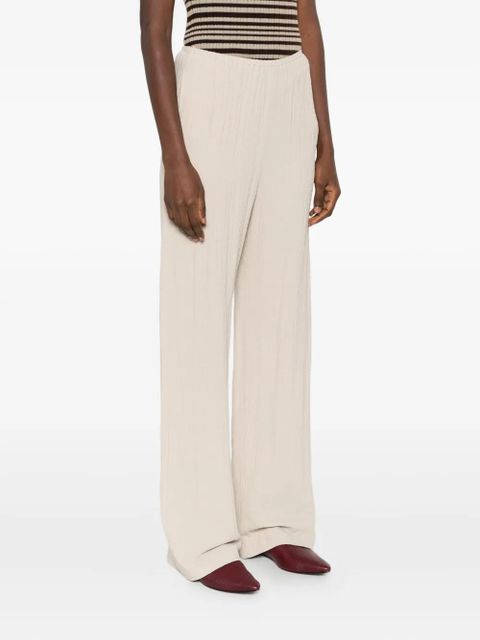 Nanushka elastic-waist trousers - Neutrals