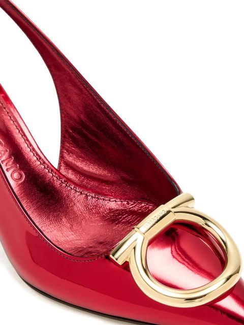 Ferragamo Sara slingback pumps - Red
