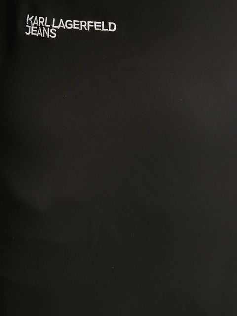 Karl Lagerfeld Jeans sukienka kolor czarny mini dopasowana A1W13014 - zdjęcie produktu nr 2