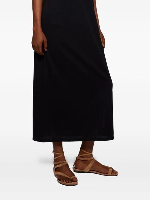 KHAITE Aimee ankle-wrap sandals - Neutrals