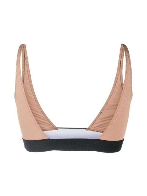 TOM FORD logo-trim stretch bralette - Neutrals - zdjęcie produktu nr 2