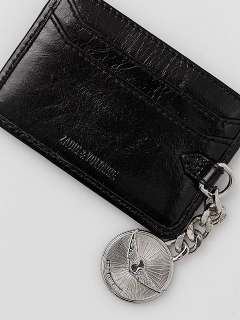 ZADIG&VOLTAIRE etui na karty skórzane - zdjęcie produktu nr 2