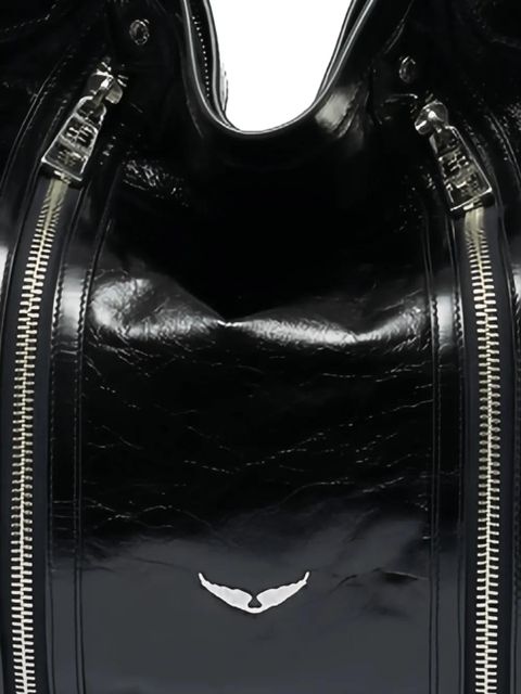 Zadig&Voltaire Sunny patent leather shoulder bag - Black - zdjęcie produktu nr 2