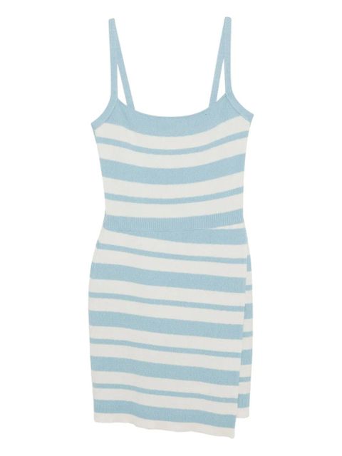 Simkhai Suvi stripe knit mini dress - Blue - zdjęcie produktu nr 1