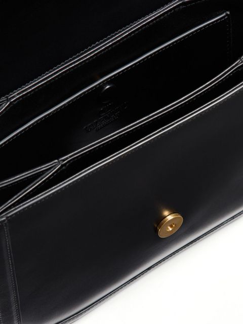 Valentino Garavani 9to5 leather shoulder bag - Black