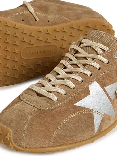Golden Goose Marathon Speed suede star trainers - Brown