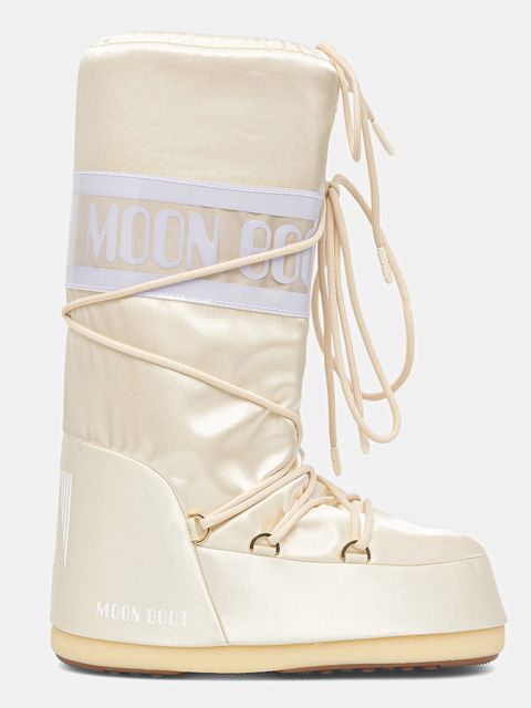 Moon Boot śniegowce MB ICON PEARLY kolor beżowy 80D1403060 L020 - zdjęcie produktu nr 2