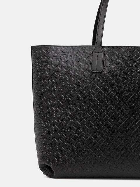 Tommy Hilfiger torebka dwustronna kolor czarny AW0AW17687