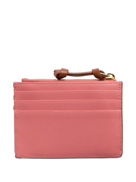 Miu Miu logo leather wallet - Pink