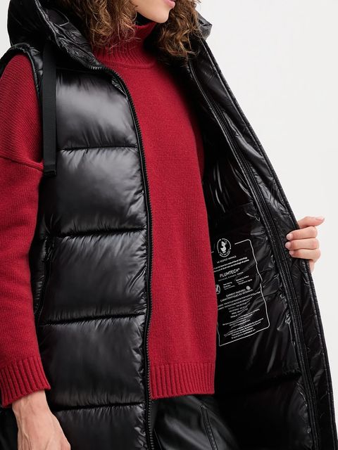 Save The Duck bezrękawnik IRIA kolor czarny przejściowy D80302W.LOVE21