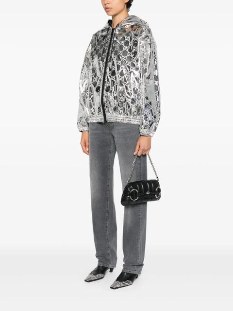 Gucci small Horsebit Chain shoulder bag - Black - zdjęcie produktu nr 2