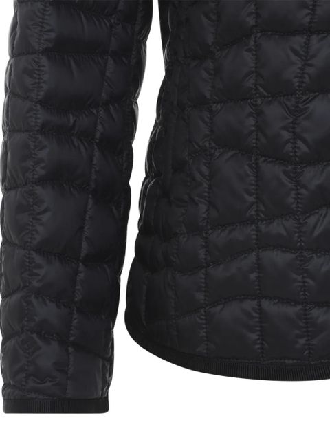Moncler quilted hooded coat - Black