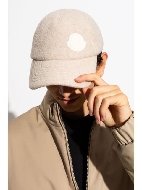 Moncler Logo patch cap - Neutrals - zdjęcie produktu nr 2