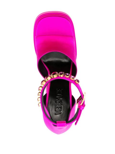 Versace Medusa Aevitas Platform sandals - Pink