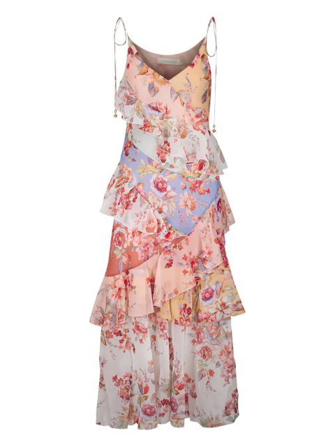 ZIMMERMANN floral-print dress - Neutrals - zdjęcie produktu nr 1