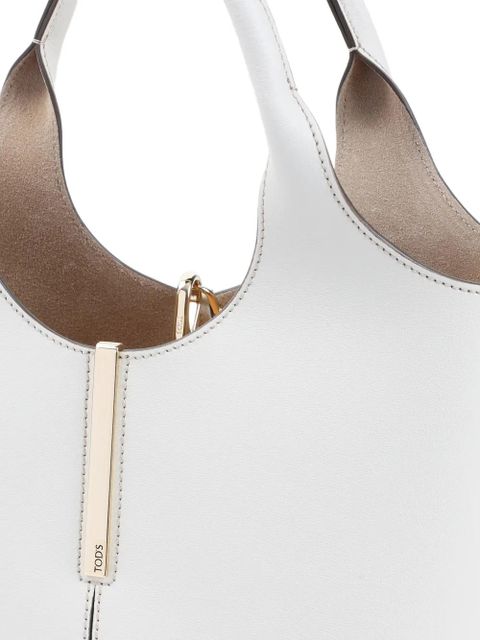 Tod's leather tote bag - White - zdjęcie produktu nr 2