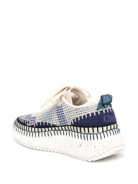 Chloé Nama mesh sneakers - White