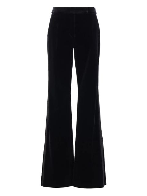 Max Mara VETRINO stripe-detail trousers - Black - zdjęcie produktu nr 1