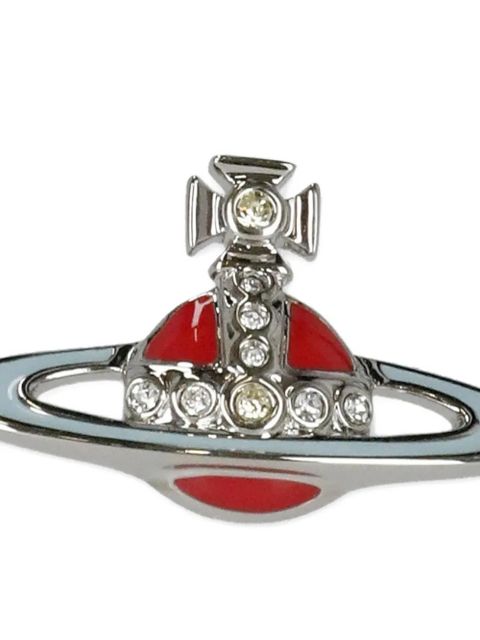 Vivienne Westwood orb embellished earrings - Silver