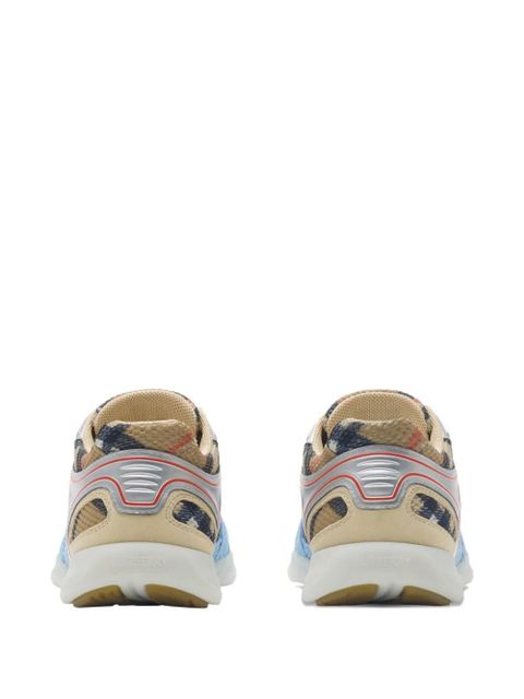 Burberry Check Matrix sneakers - Blue