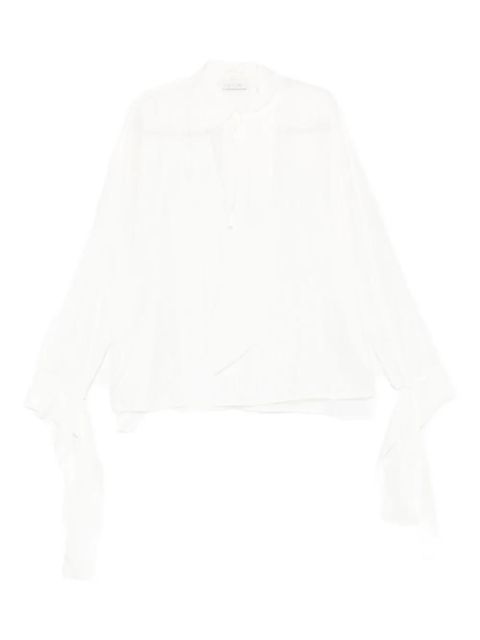 Lanvin silk blouse - White