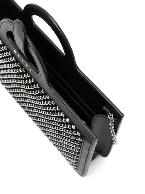 Marni crystal-embellished cross body bag - Black
