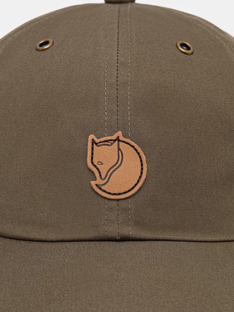 Fjallraven czapka z daszkiem Vidda kolor zielony z aplikacją F77357 - zdjęcie produktu nr 2