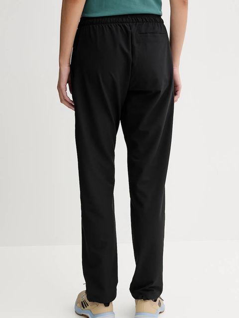 adidas TERREX spodnie outdoorowe Liteflex damskie kolor czarny proste medium waist JF3693