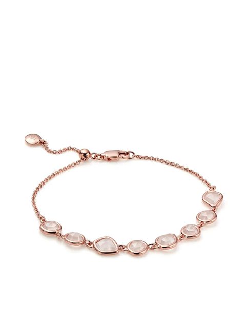 Monica Vinader 18kt rose gold Siren Mini Nugget Cluster bracelet - Pink - zdjęcie produktu nr 1