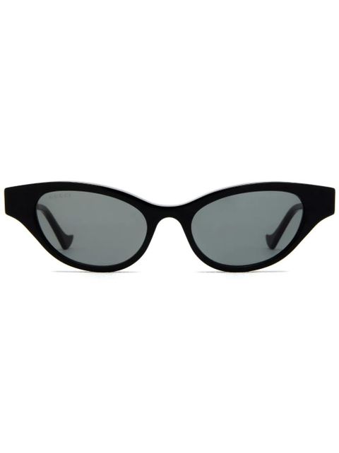 Gucci Eyewear cat-eye frame sunglasses - Black - zdjęcie produktu nr 1
