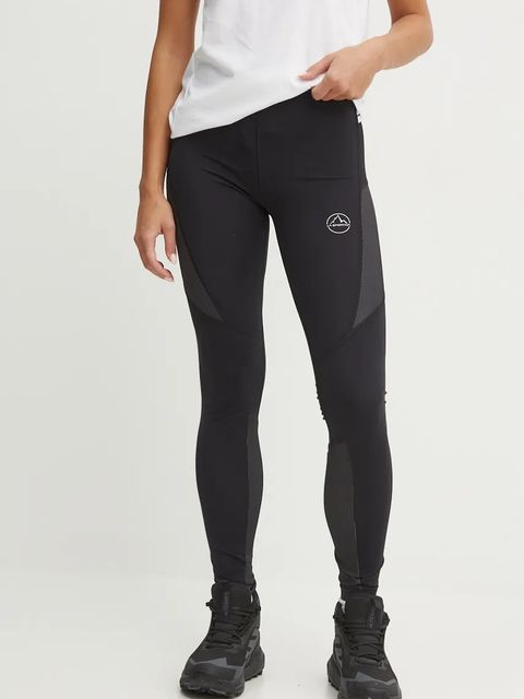 LA Sportiva legginsy sportowe Triumph damskie kolor czarny z aplikacją ZARG017 - zdjęcie produktu nr 1