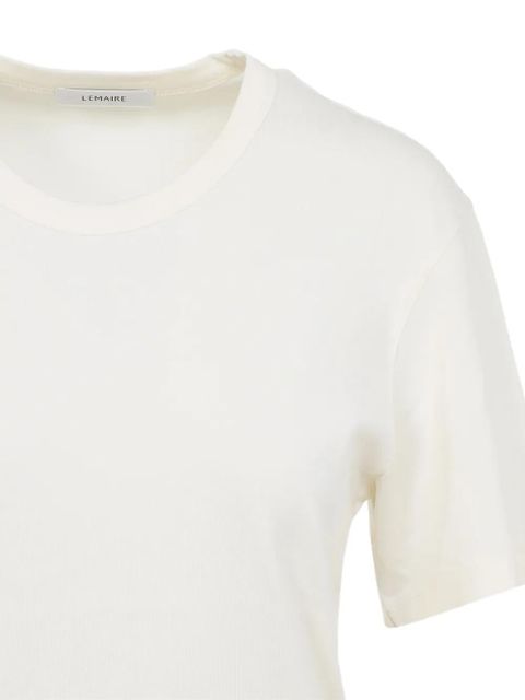 LEMAIRE cotton T-shirt - Neutrals