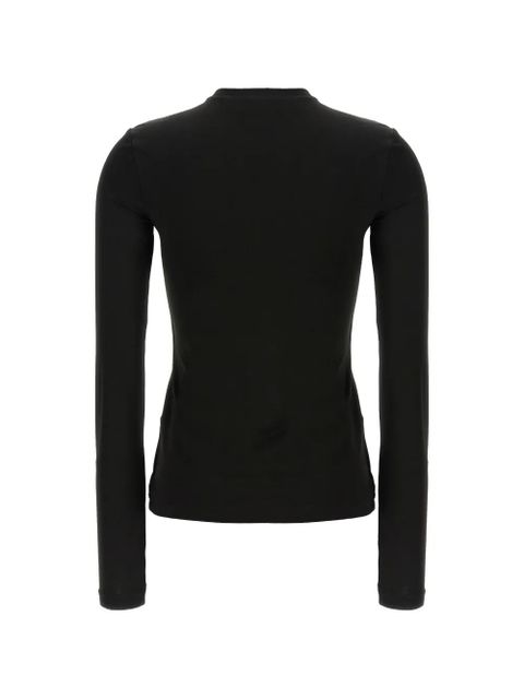 Off-White logo-print crew-neck sweater - Black - zdjęcie produktu nr 2