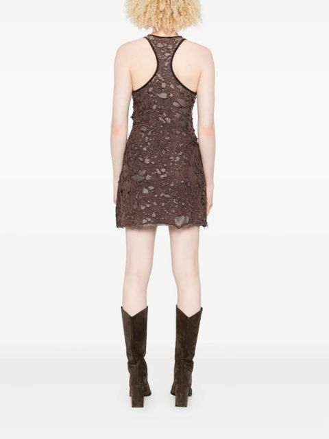 Diesel distressed dress - Brown