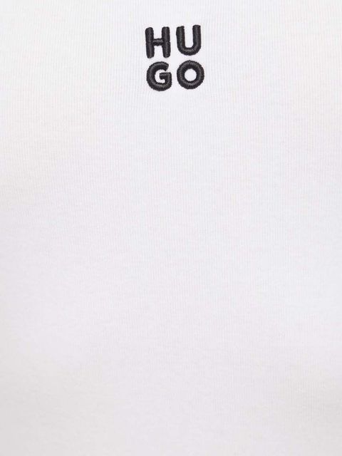 HUGO top damski kolor biały 50514489