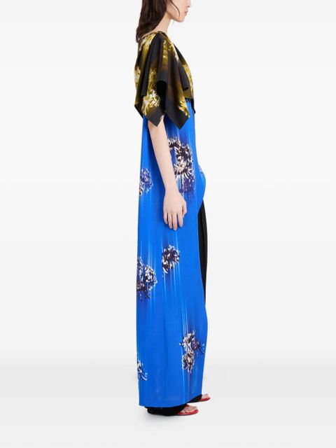 Proenza Schouler Haya printed top - Blue