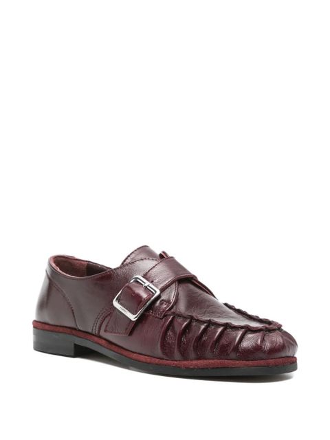 ALOHAS Brandy leather loafers - Red - zdjęcie produktu nr 2