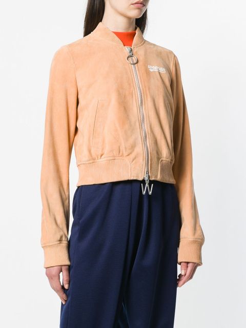 Off-White free as a butterfly bomber jacket - Neutrals