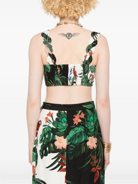 FARM Rio Midnight Macaw Fiesta - Green