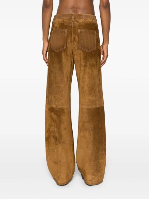 Golden Goose Melany straight-leg trousers - Brown