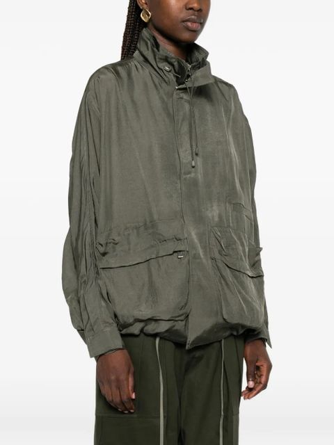 The Frankie Shop Breya fluid jacket - Green