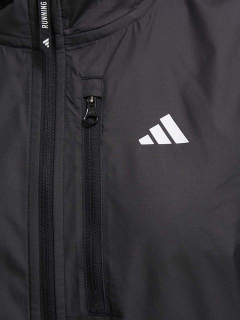 adidas Performance kurtka do biegania Own The Run kolor czarny przejściowa IN1576