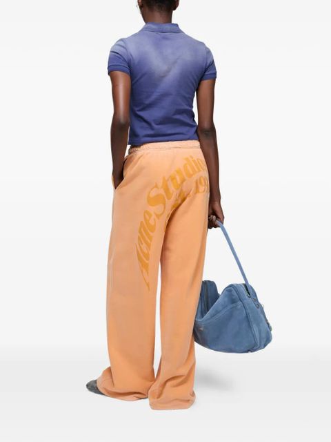 Acne Studios logo trousers - Orange - zdjęcie produktu nr 2