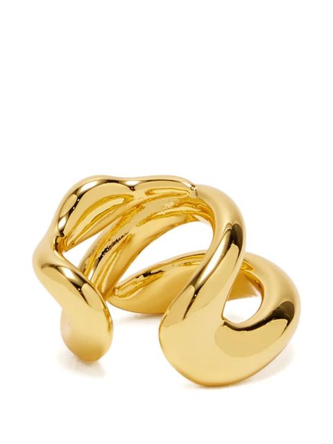 Jenny Bird openwork earrings - Gold