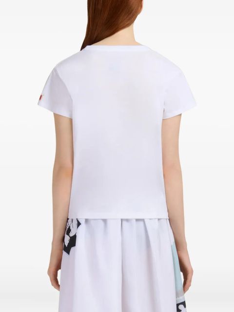 Marni graphic print T-shirt - White