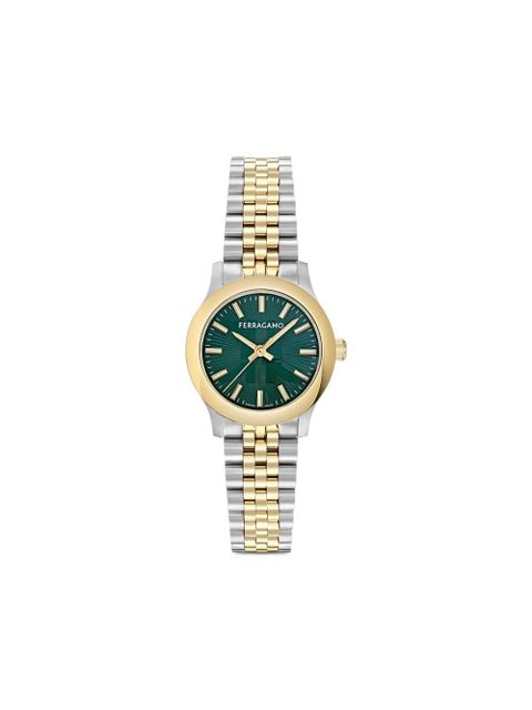 Ferragamo Duo 34mm - Green - zdjęcie produktu nr 1