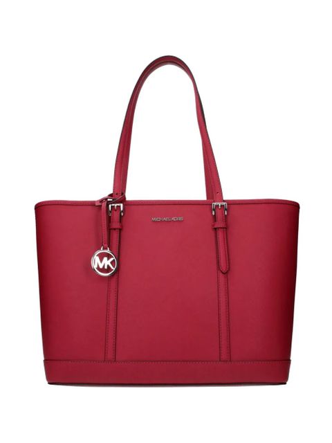 Michael Kors leather tote bag - Red - zdjęcie produktu nr 1